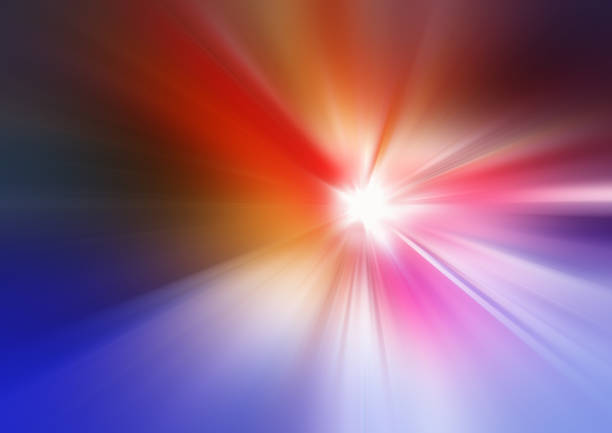 istock Beautiful abstract fantasy background, soft blurred rays of light. 461939589