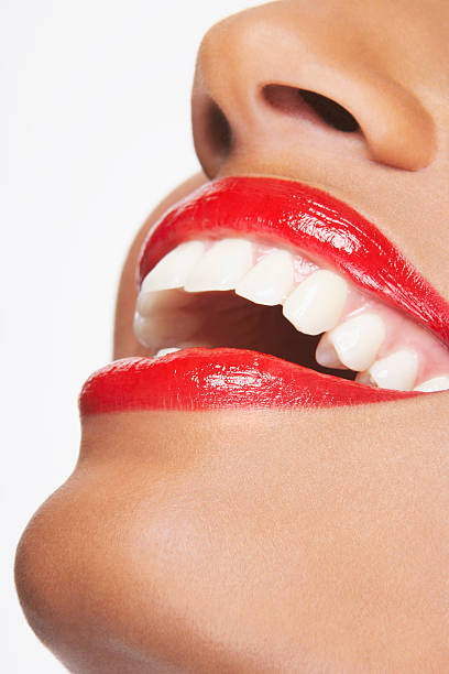 istock Woman Wearing Red Lipstick 461941387
