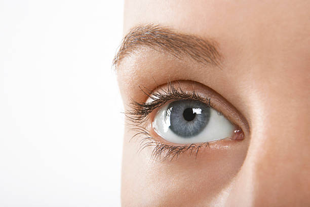 istock Woman With Blue Eye 461941431