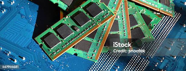 Computer Memory Photograph Computer Memory Details Stock Photo - Download Image Now ...