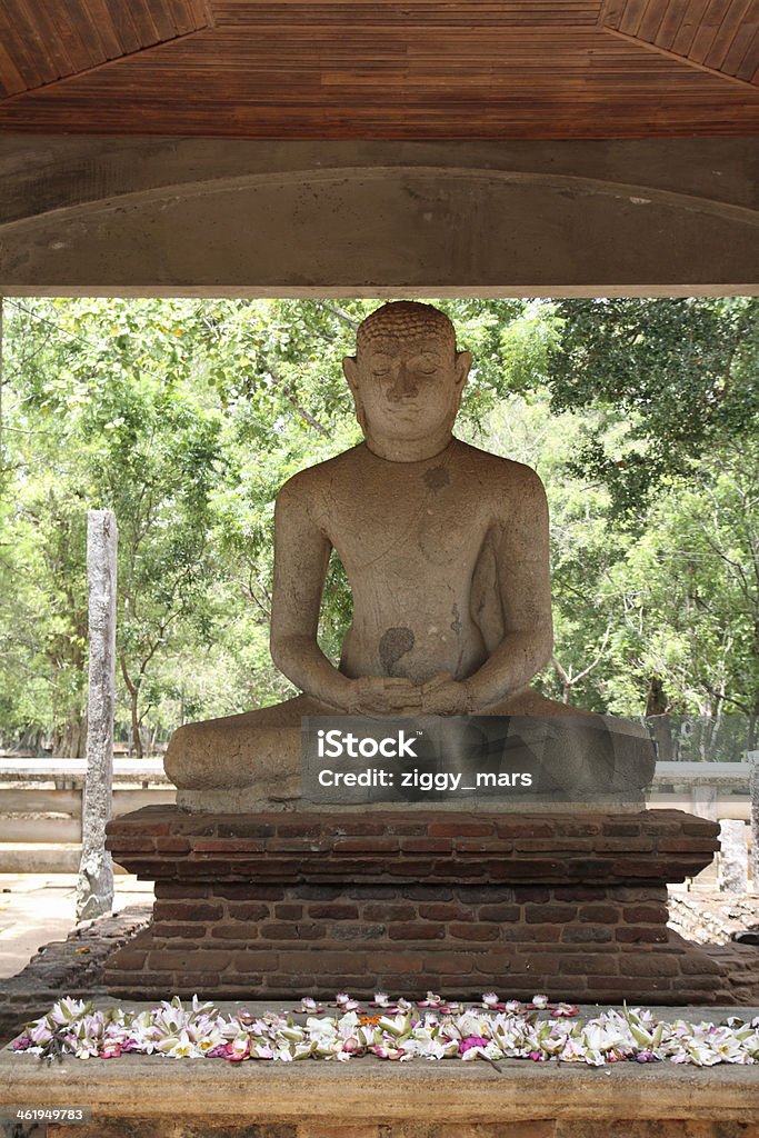 Samadhi Buddha statue in Anuradhapura, Sri Lanka Anuradhapura Stock Photo