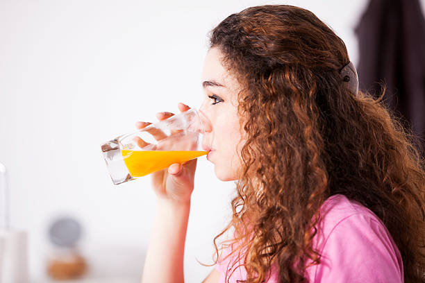 istock Woman at her breakfast 461949853