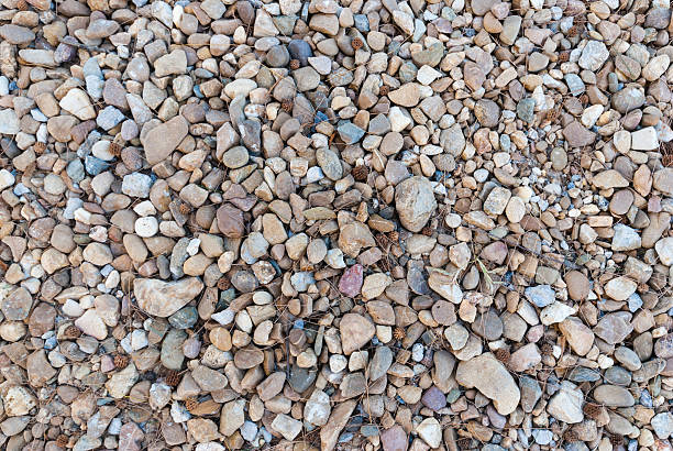 istock gravel sand stone texture use as natural background 461950897