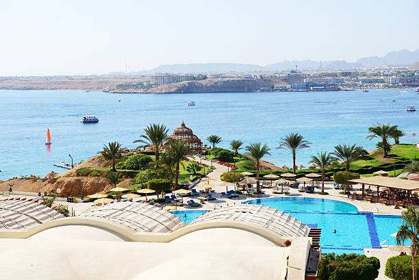 istock The beach at luxury hotel, Sharm el Sheikh, Egypt 461951325