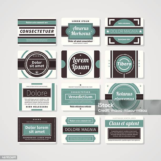 Retro Background Stock Illustration - Download Image Now - Abstract, Illustration, Infographic