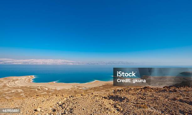 Dead Sea Stock Photo - Download Image Now - Dirt, Arid Climate, Blue