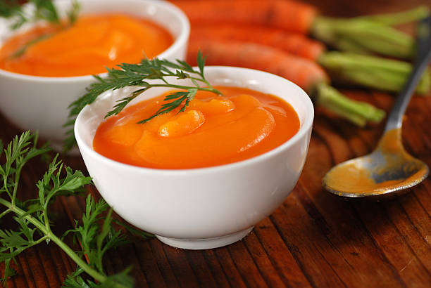 istock carrot soup in the bowl 461956173