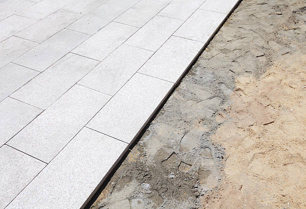 istock Unfinished outdoor paving stone 461962251