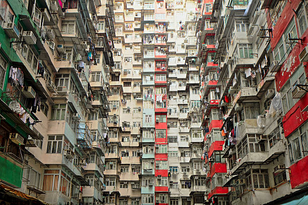istock Old apartment in Hong Kong 461969161