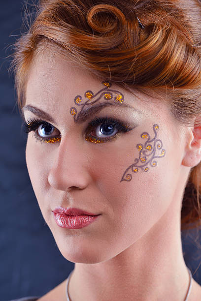 istock Beautiful Woman with  Luxury Makeup 461973327