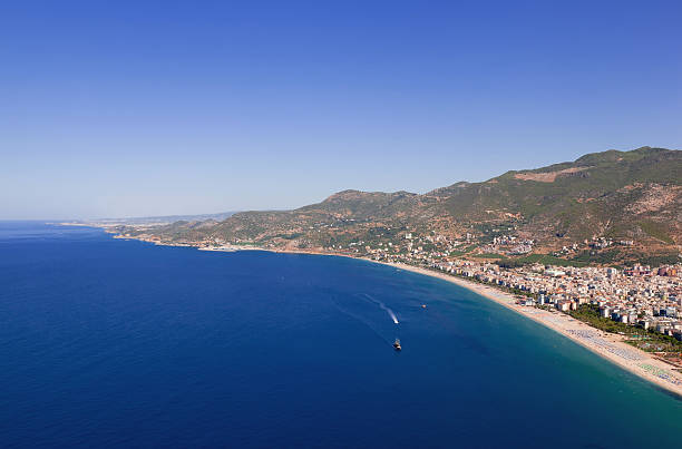 Turkey. Alanya cityscape. Cleopatra's beach