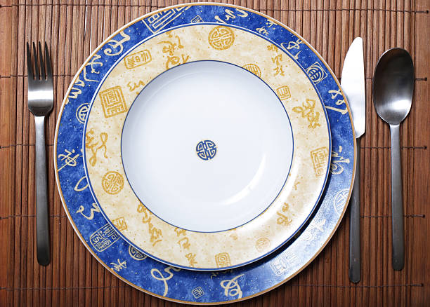 istock Chinese style dishes on white 461976667