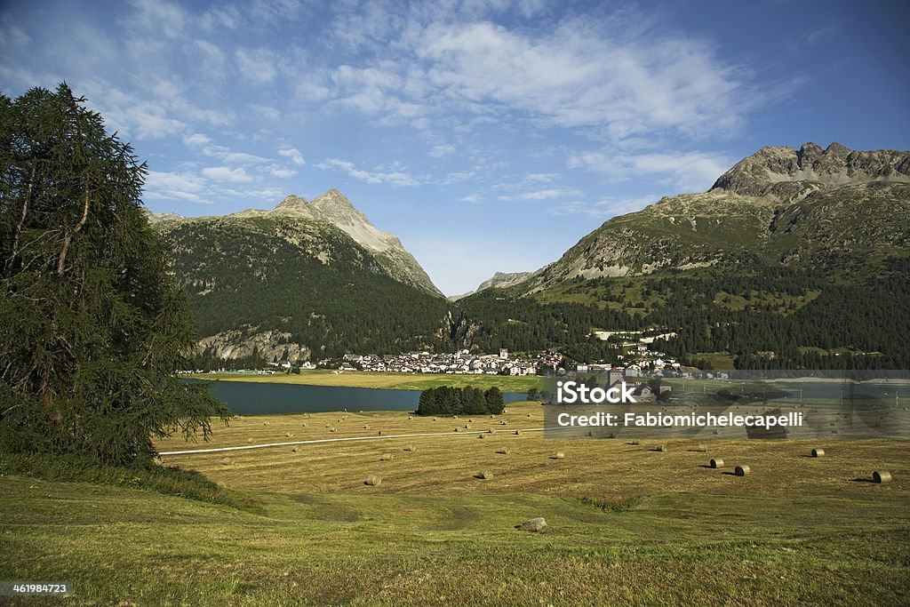 Silvaplana de engadina-Suiza - Foto de stock de Aire libre libre de derechos