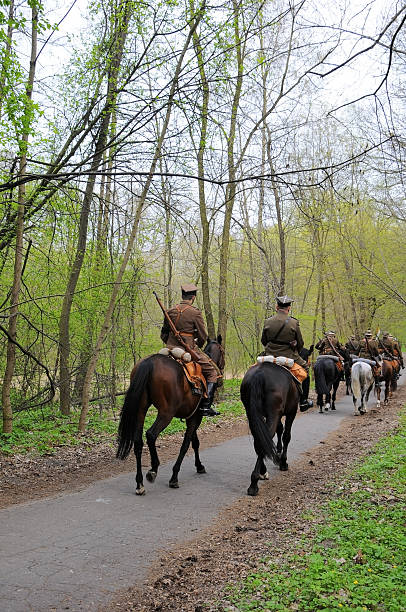 istock Drive Cavalry Regiment in Poznan 461997897