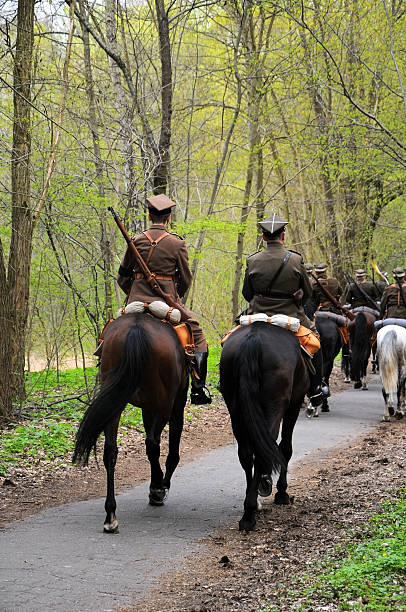 istock Drive Cavalry Regiment in Poznan 461997913