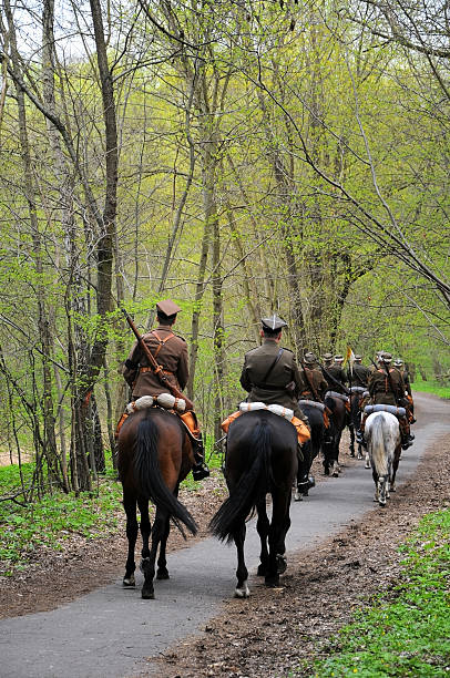istock Drive Cavalry Regiment in Poznan 461997941