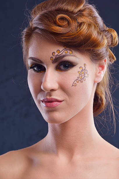 istock Beautiful Woman with  Luxury Makeup 461999469