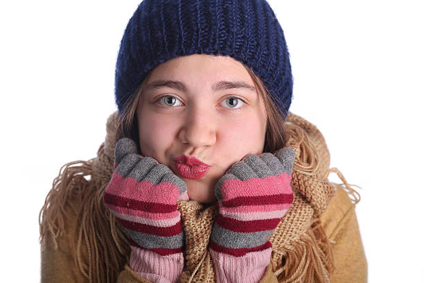 istock Young cute winter girl 462003677
