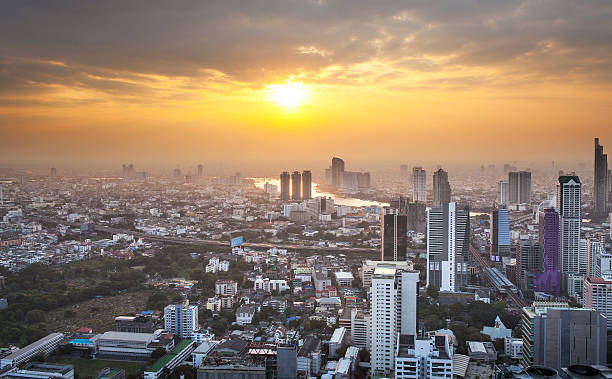 istock Urban City Skyline, Bangkok, Thailand. 462011303