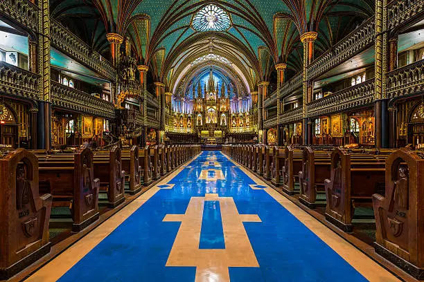 Photo of Montreal Notre-Dame cathedral
