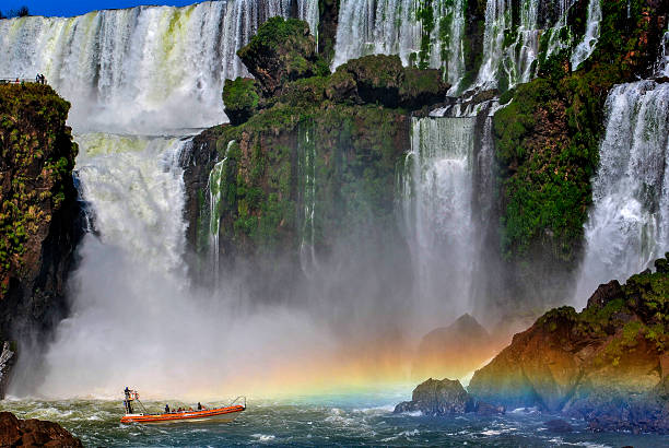 caminhe pela falls - iguazú - fotografias e filmes do acervo