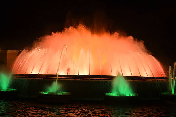 istock Magic fountain of Barcelona 462021277