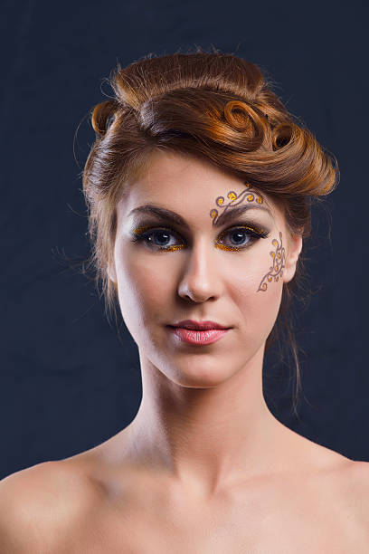 istock Beautiful Woman with  Luxury Makeup 462026017