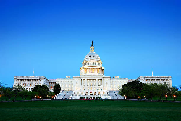 istock Capitol Hill Building at dusk, Washington DC. 462028735