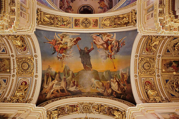 istock Russian orthodoxy cathedral temple interior 462029659