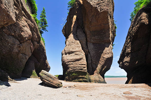 istock Hopewell Rocks at low tide, Canada 462029807