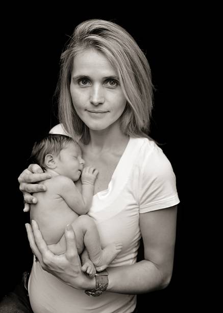 istock Mom with her newborn 462032443