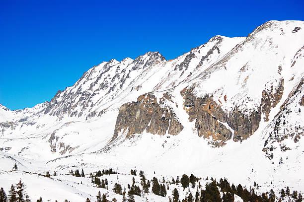 istock Mountains with snow at Strebske Pleso ski resort 462032977