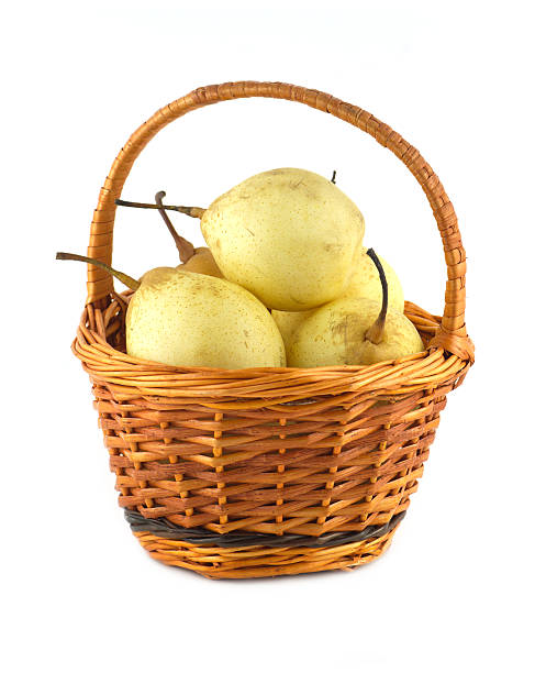 istock China pears in brown wicker basket isolated 462036123