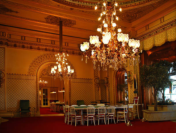 baden-baden.  magnífico hall do casino. - palace entrance hall indoors floor imagens e fotografias de stock
