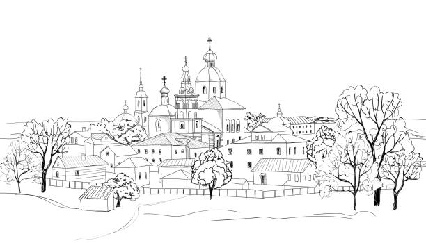 170+ French Country House Drawing Stock Illustrations, Royalty