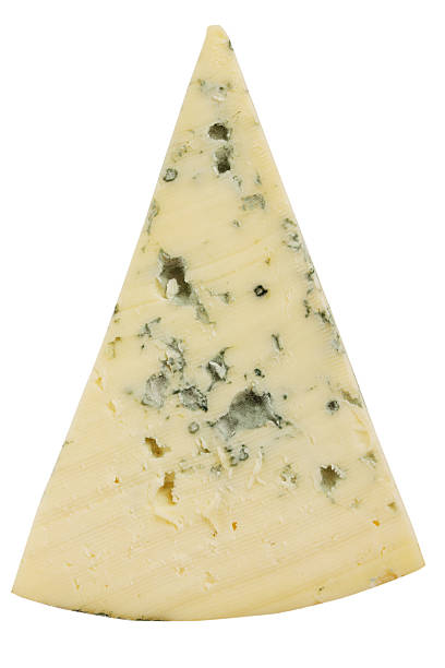 queijo azul, roquefort - cheese gorgonzola blue animal vein imagens e fotografias de stock