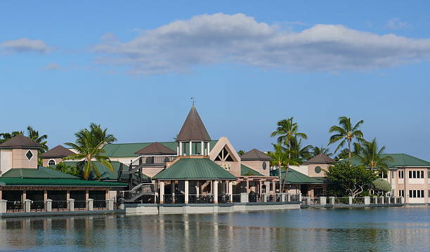 istock Shopping plaza on Hawaii island 462049625