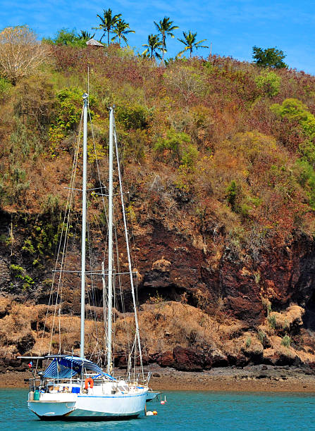 istock Mamoudzou, Mayotte: Pointe Mahabou and yacht 462052619