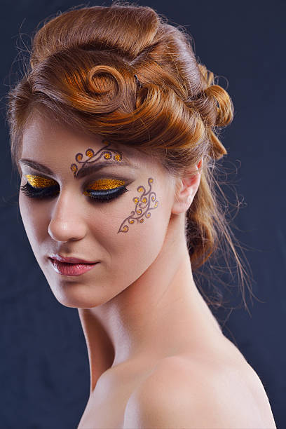 istock Beautiful Woman with  Luxury Makeup 462054235