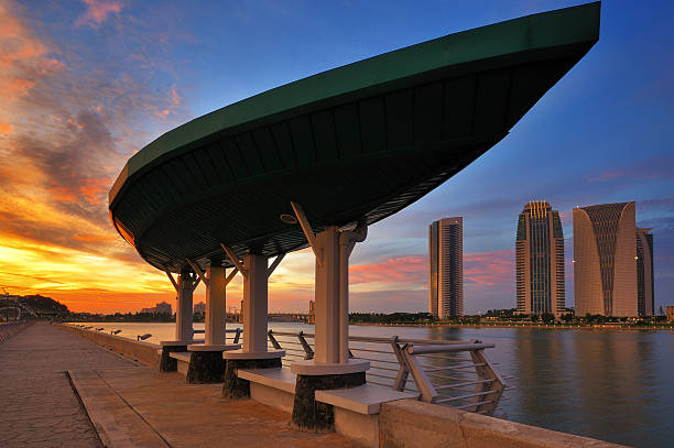 istock Sunset at Putrajaya Dam 462054409