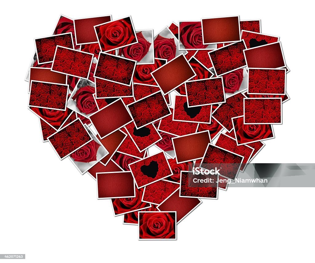 Foto do conceito de amor abstrato formar um símbolo do coração - Foto de stock de Amor royalty-free