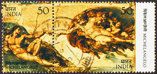 istock God & Adam by Michelangelo in Sistine Chapel 462084817