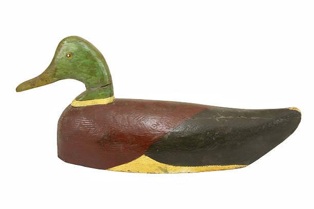 istock Old Wooden Duck Decoy. 462086881
