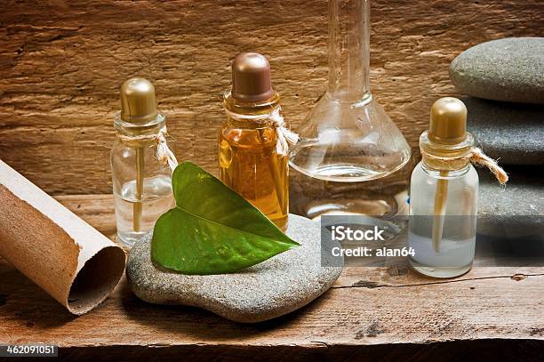 Vials With Essential Oils Stock Photo - Download Image Now - Aromatherapy, Backgrounds, Beaker