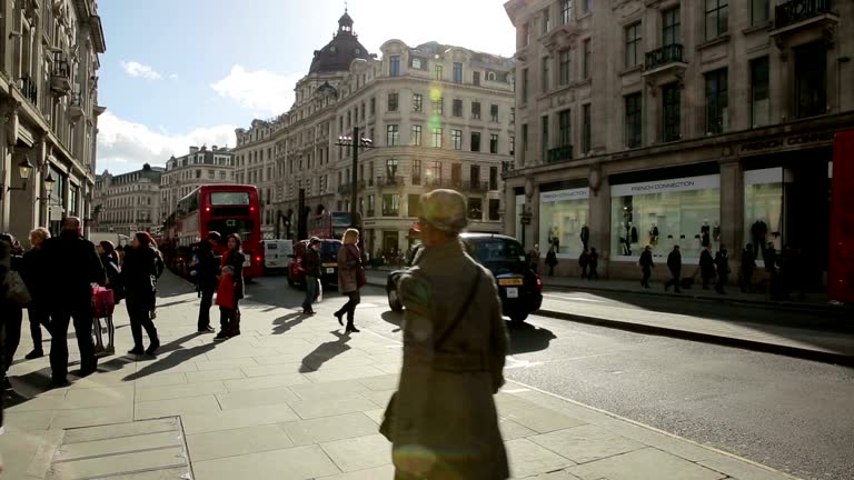 London regent street near Oxford circus