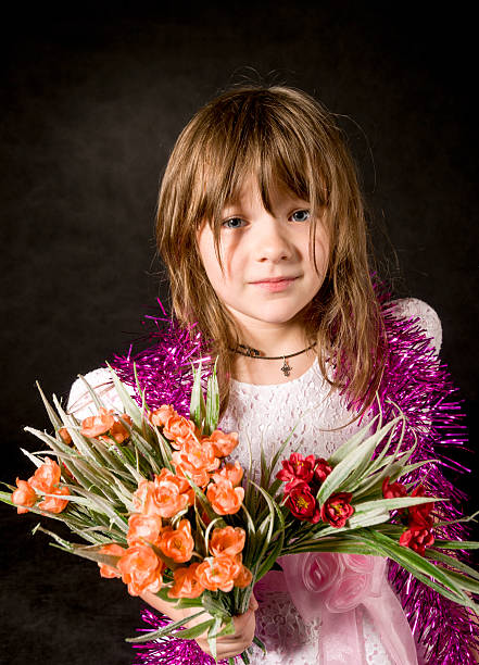 istock Little girl at the party 462114789