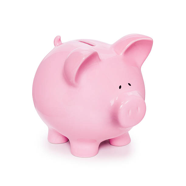 istock Piggy Bank Isolated on White 462117415