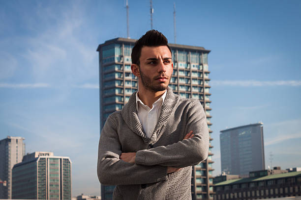 istock Portrait of a handsome young man 462117515