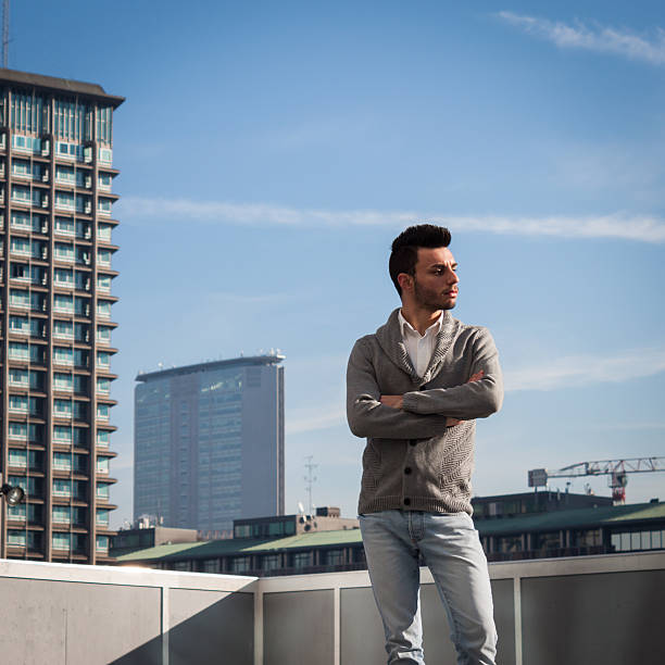 istock Portrait of a handsome young man 462118333