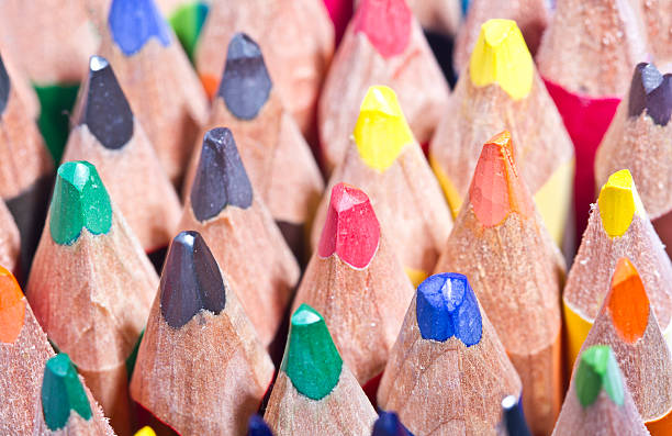 istock colour pencils in white background 462137179